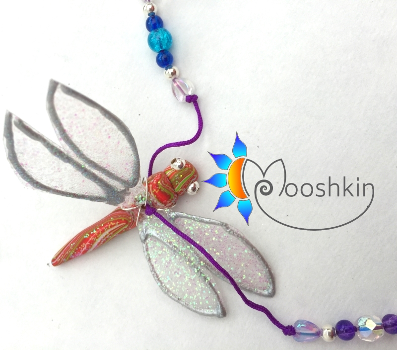 Small dragonfly dangler - string of 4 - Mooshkin