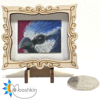 Drawing of a blue tit