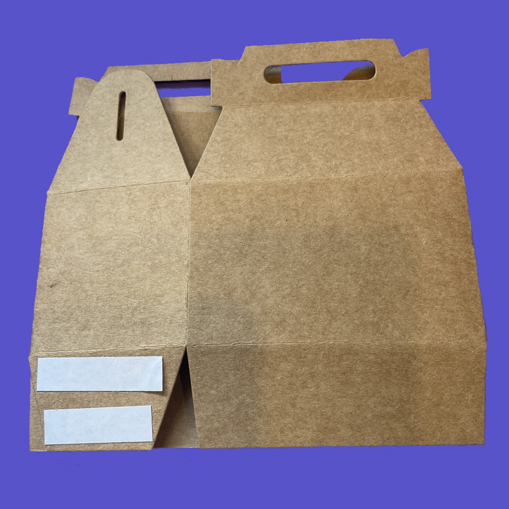 Handmade kraft gift boxes and tags by Mooshkin