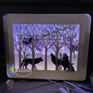 Mooshkin Lantin (light-up scene in a tin) - The Polar Express