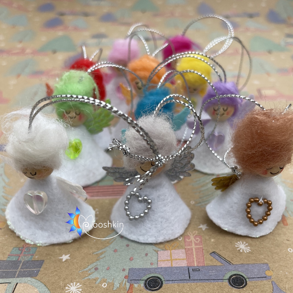 'Lucky bag' of handmade Christmas decorations - Image 6